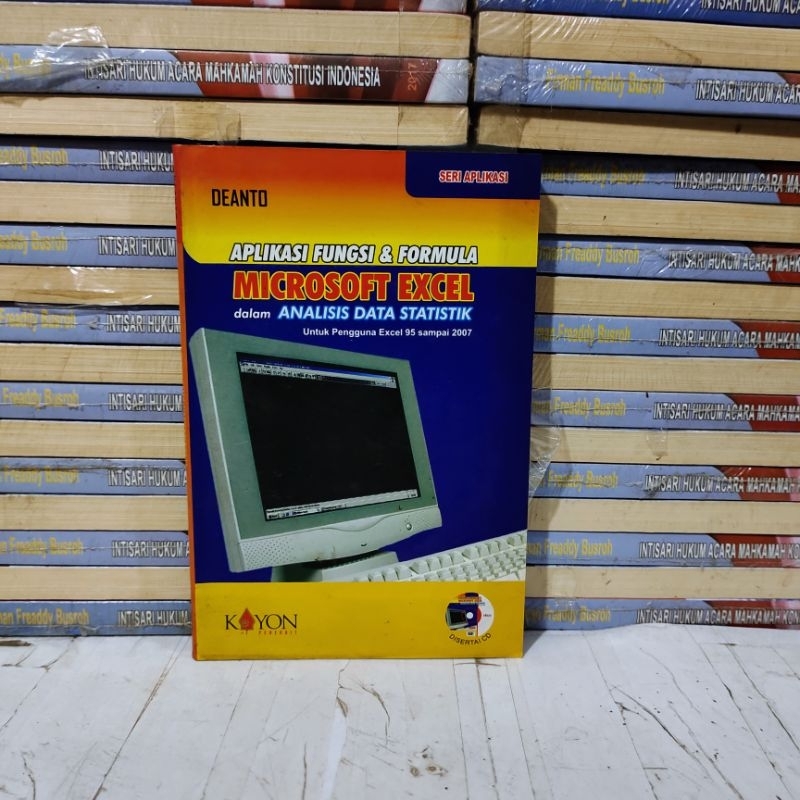 

BUKU ORIGINAL - APLIKASI FUNGSI & FORMULA MICROSOFT EXCEL