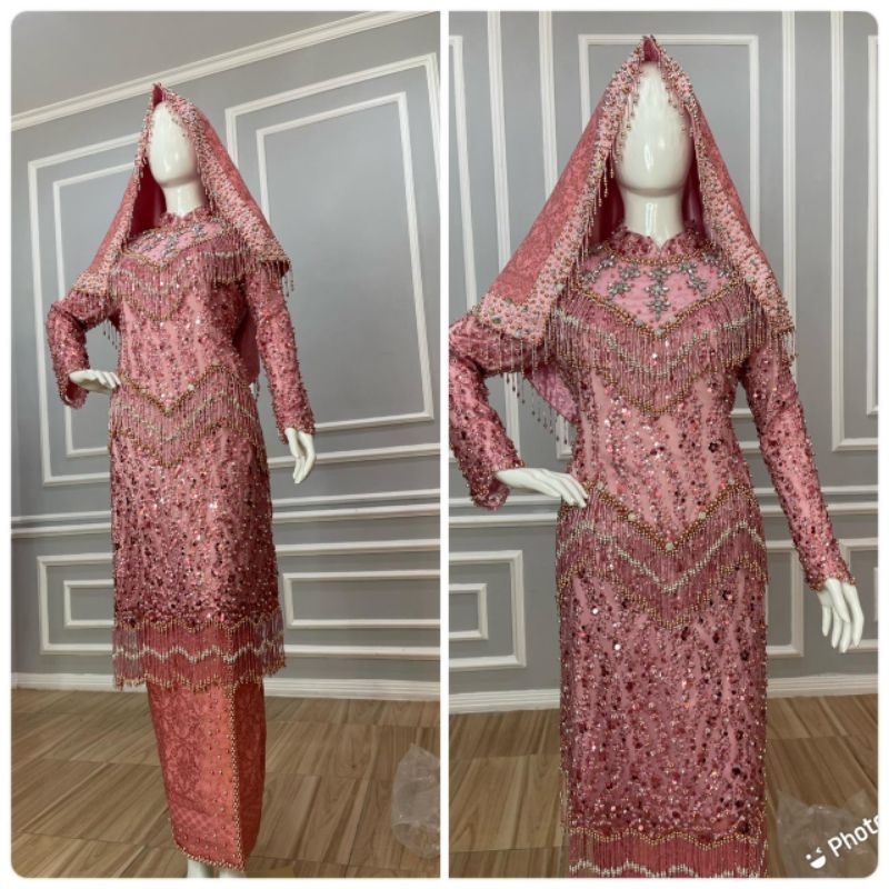 SET KOTO GADANG MELAYU MINANG /KOTO GADANG MELAYU PREMIUM//KEBAYA PENGANTIN KOTO GADANG MEWAH/GAUN WEDDING MODERN