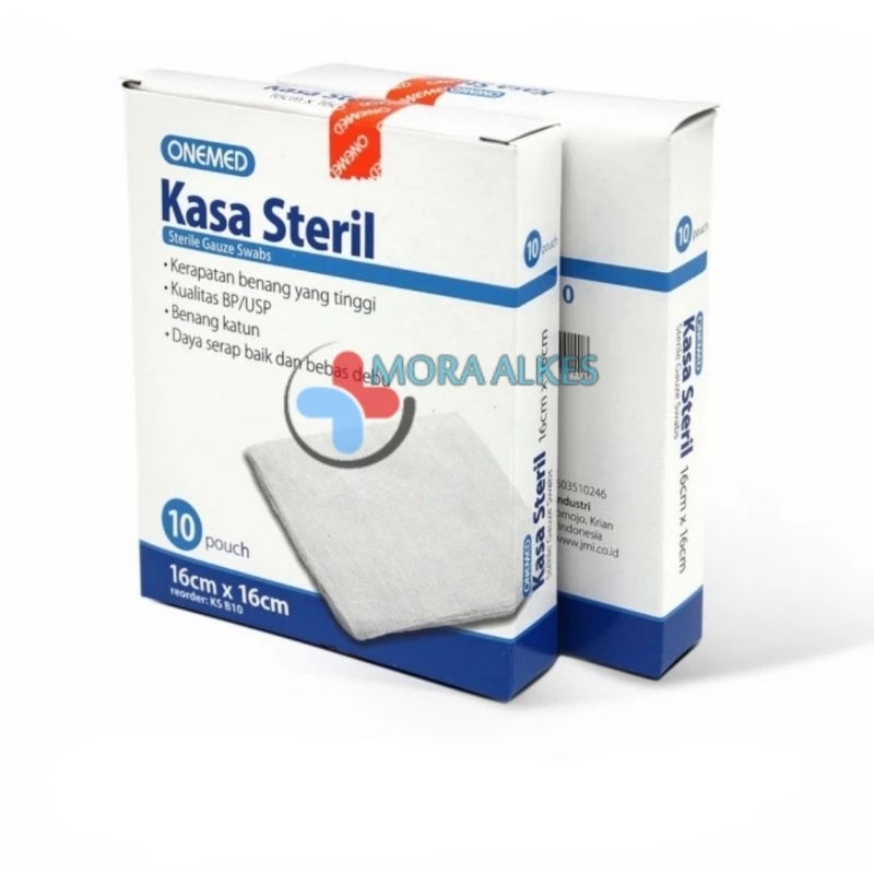 Kasa Steril One Med 16 x 16 Kasa Sterile Onemed Kasa Lipat Onemed 16 x 16 Kasa Steril Murah