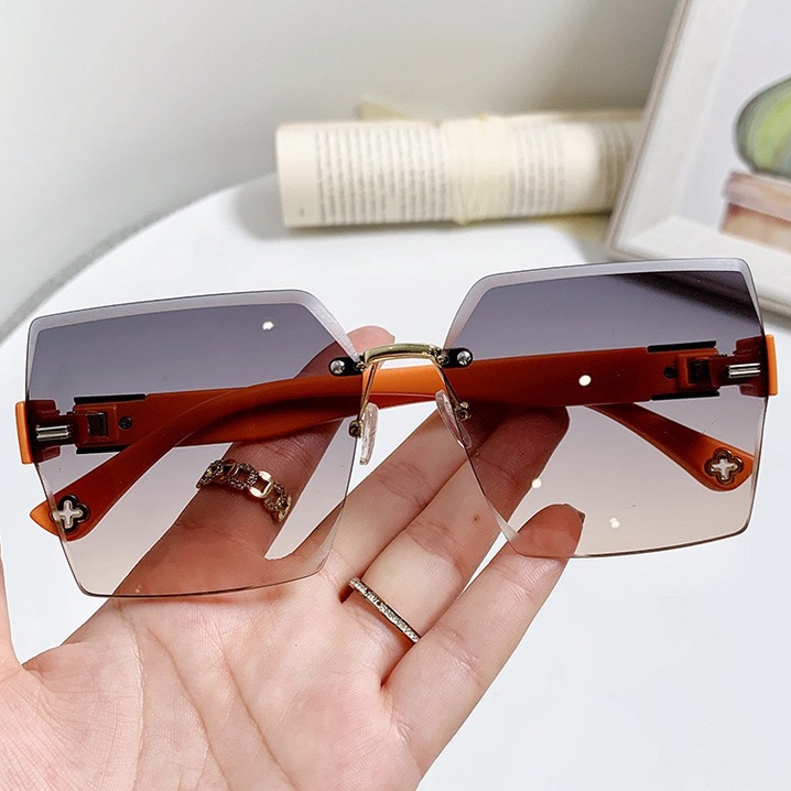 Rowling(ka-323)Sunglasses  Kacamata Hitam No frame Women Sunglasses  New Arrival Import Kacamata Gaya Fashion