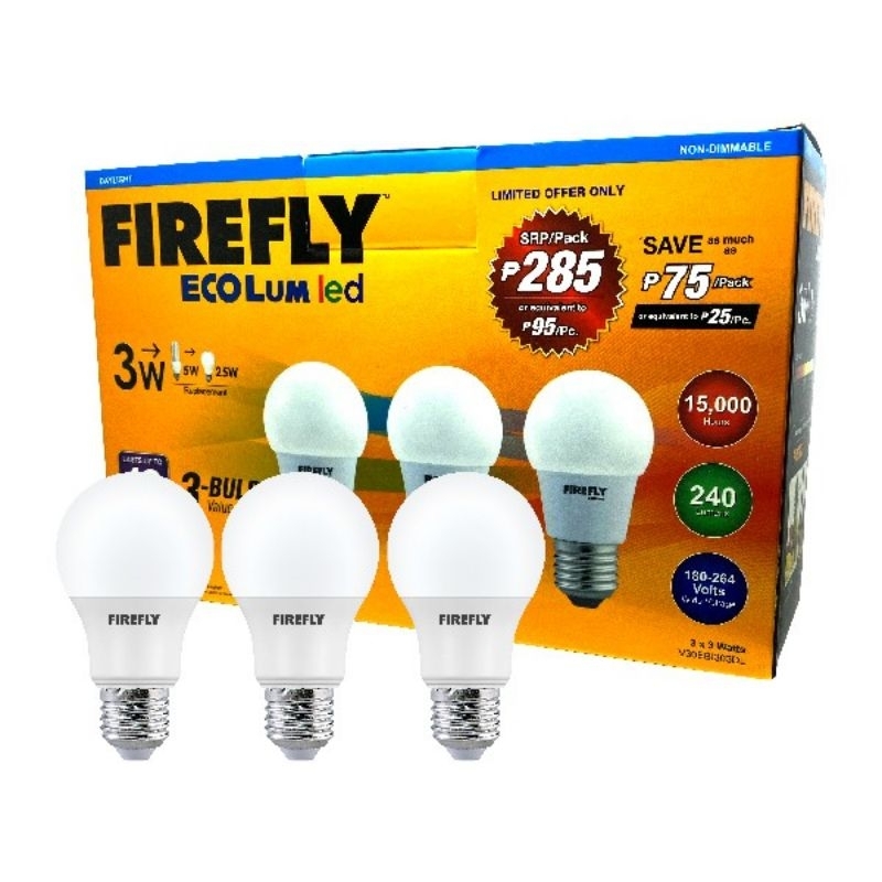 Lampu Firefly 3 watt