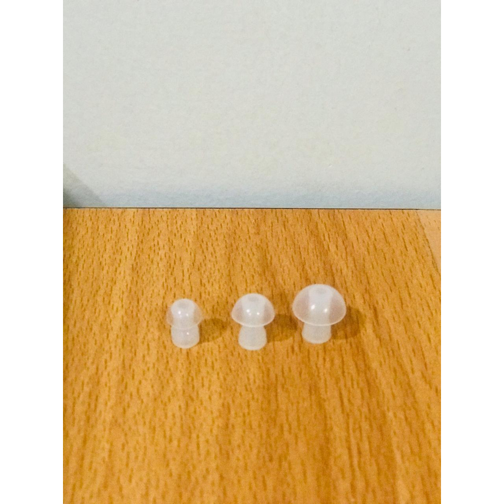 Karet Alat Bantu Dengar Hearing Aid 3 pcs karet ABD / 2 pcs Karet Double Eartips Earplug Ear plug-Eartips Sparepar