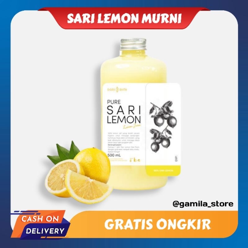 

Sari Lemon Asli Tanpa Campuran 500 mL Jus Lemon Pelangsing Air Lemon Murni Pure Lemon Juice 100% Original