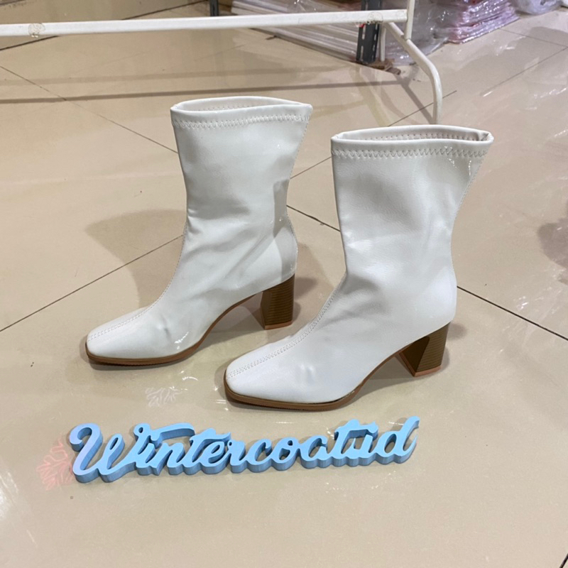 [SALE]boots glossy jesicca pendek