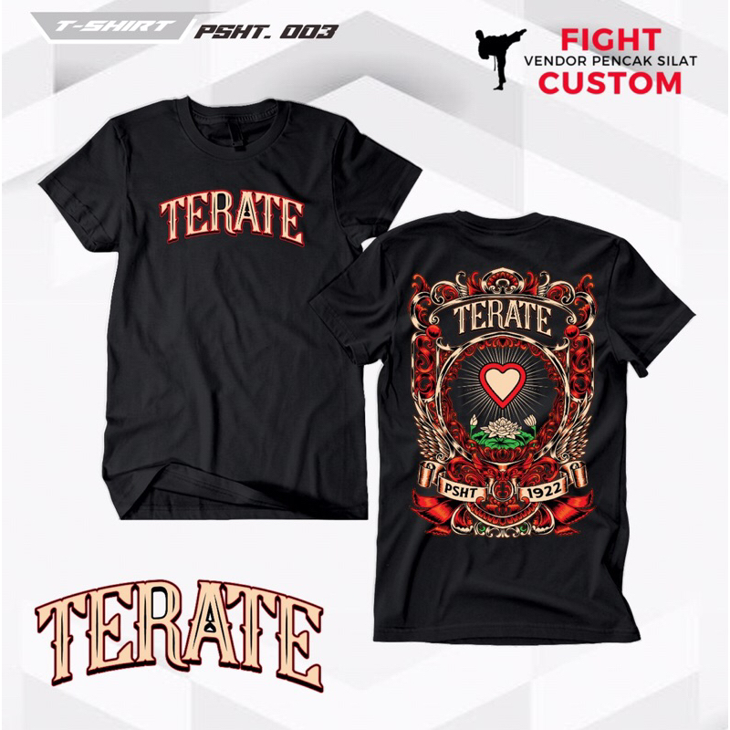 KAOS PSHT SETIA HATI TERATE MERAH