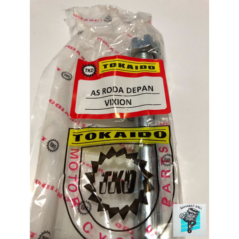 AS RODA DEPAN (W/NUT) VIXION LAMA VIXION NEW TKD