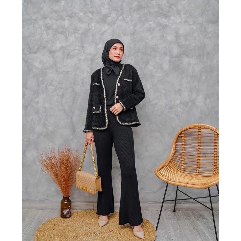 Preloved Dustin Pants Black iymelsayshijab