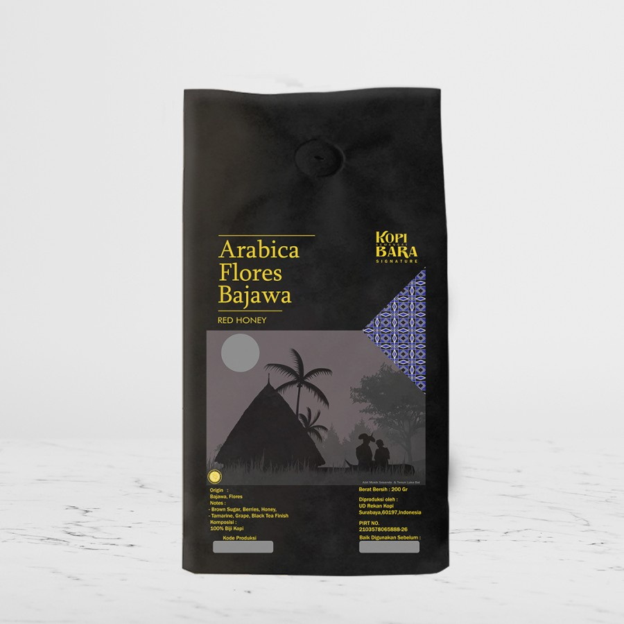 

KOPI ARABICA FLORES BAJAWA RED HONEY 10pcs @1Kg - ROASTED COFFEE BEAN - KOPI BARA