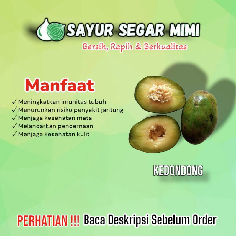 

Kedondong - Sᴀʏᴜʀ Sᴇɢᴀʀ ♏ɪᴍɪ