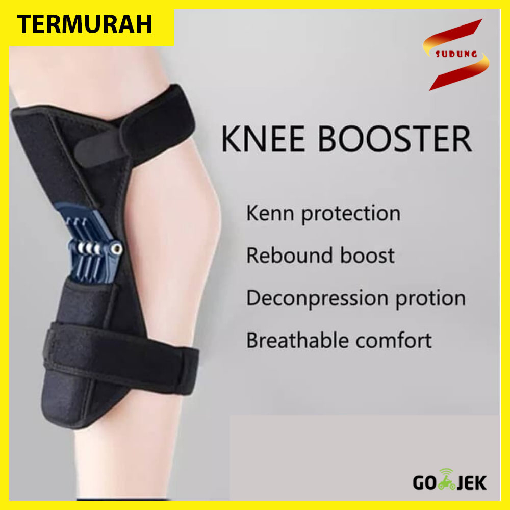 Original Knee Booster Support Knee Brace Knee Support Deker Lutut Penyangga Lutut