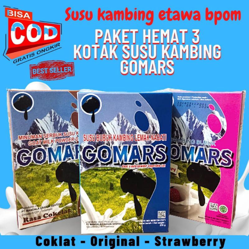 

SUSU KAMBING ETAWA BUBUK BPOM ISI 3 LEBIH EKONOMIS