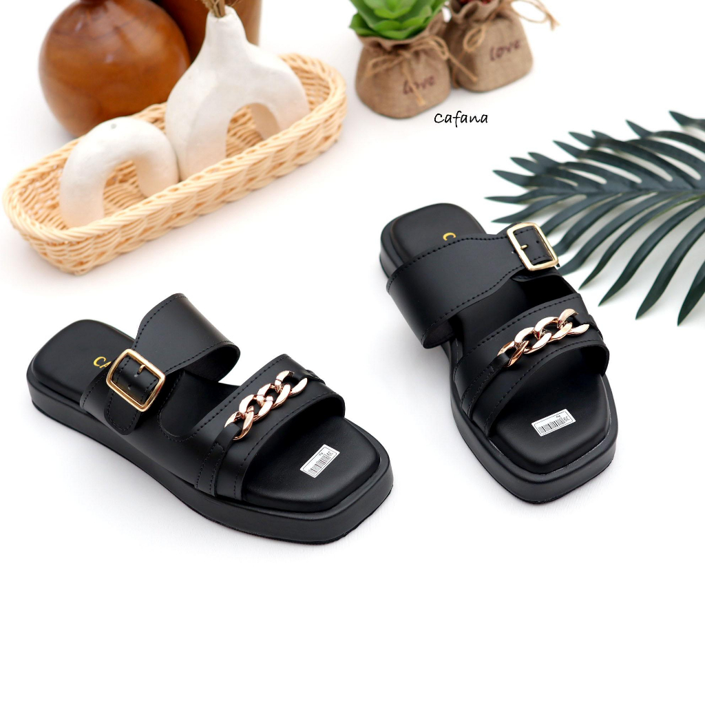 Sandal Wanita Slop Thania SDL139