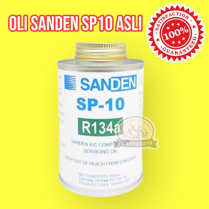 Oli Kompresor Ac Mobil Sp10 Sanden Asli