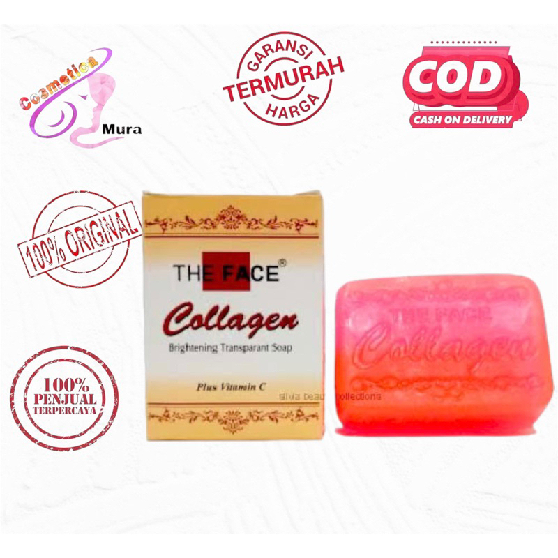 [ sabun batang ] the face collagen sabun batang || the face collagen bar soap