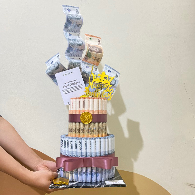 Money Cake / Money Tower / Kue Uang