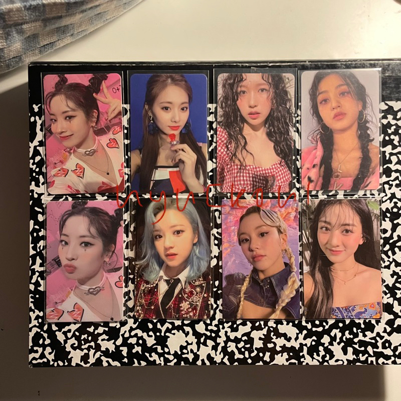 READYSTOCK PC PHOTOCARD TWICE DAHYUN BREAK IT FOL ANTENA TZUYU AKIK MINA KERITING TOL JIHYO NUNMUL F