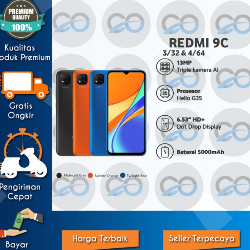 Redmi 9C 3/32 & 4/64