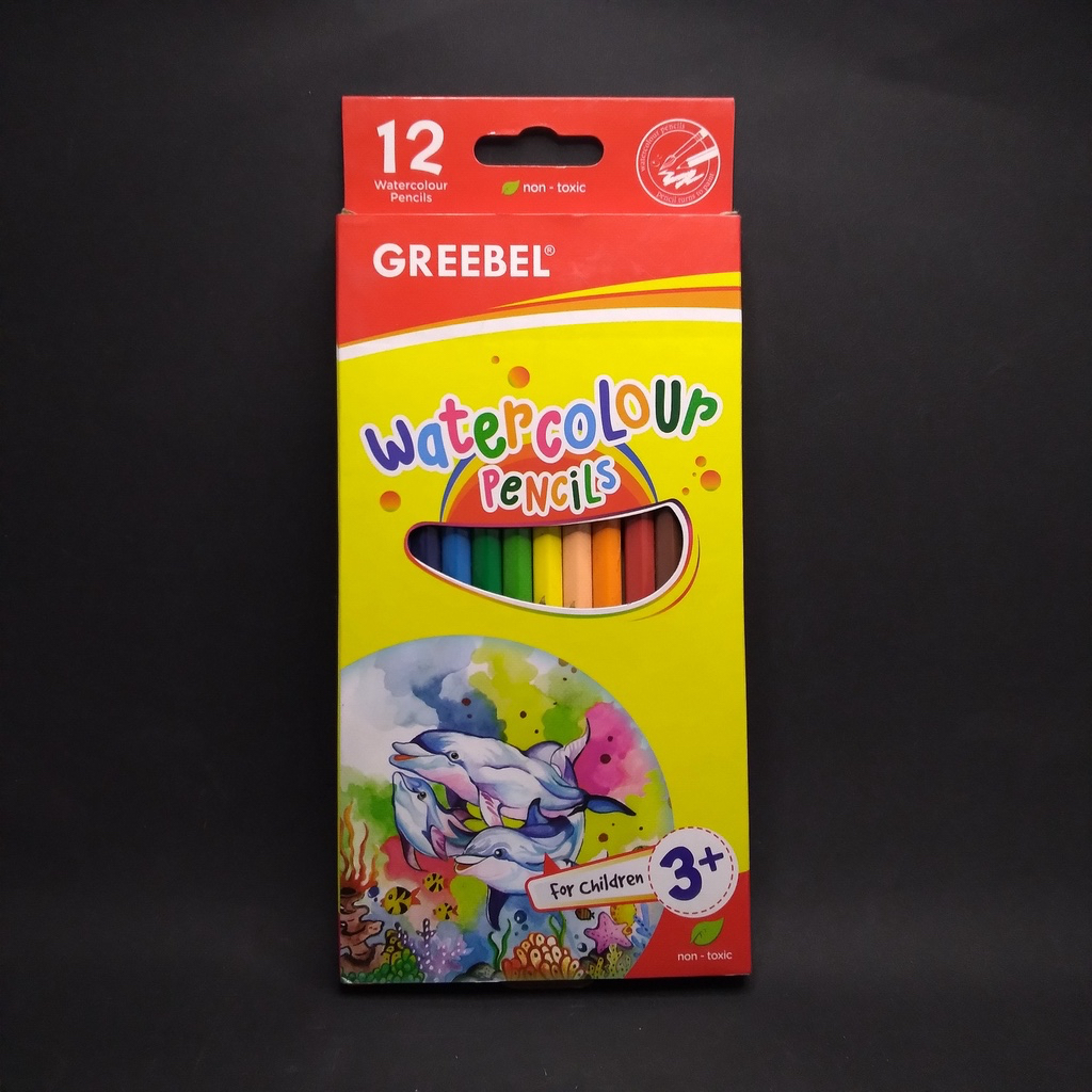 

PENSIL WARNA GREEBEL 12 WARNA WATERCOLOUR