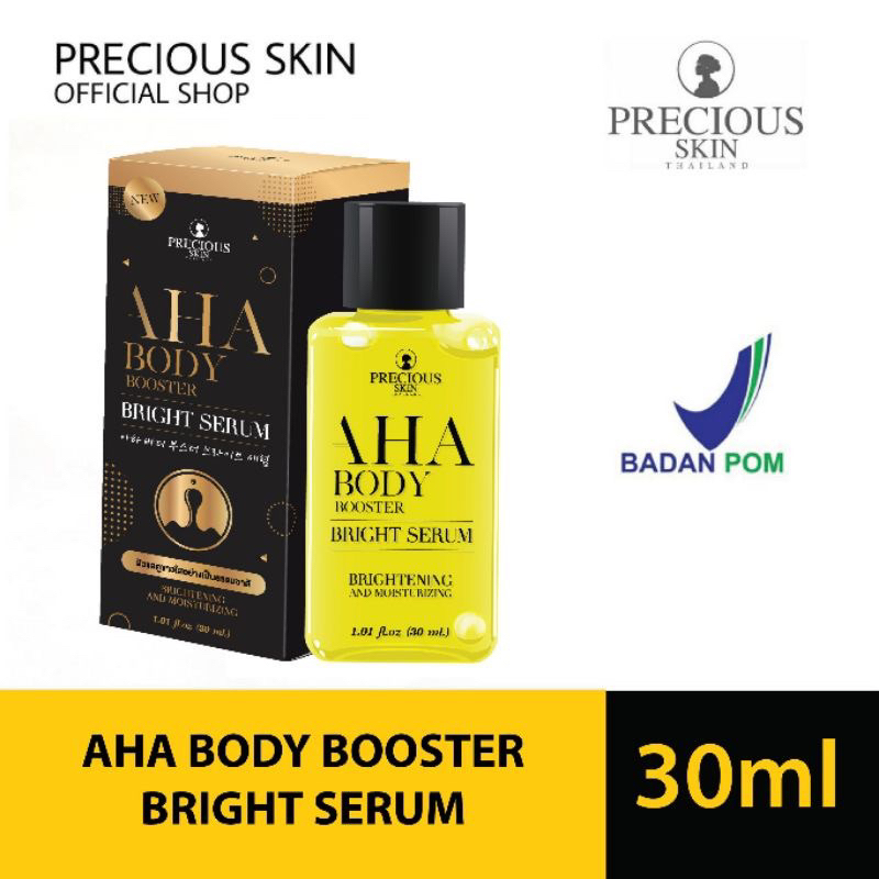 [ READY STOCK ] AHA BODY SERUM BY PRECIOUS SKIN | MEMUTIHKAN BADAN | MENGHILANGKAN BEKAS LUKA &amp; STRETCHMARK