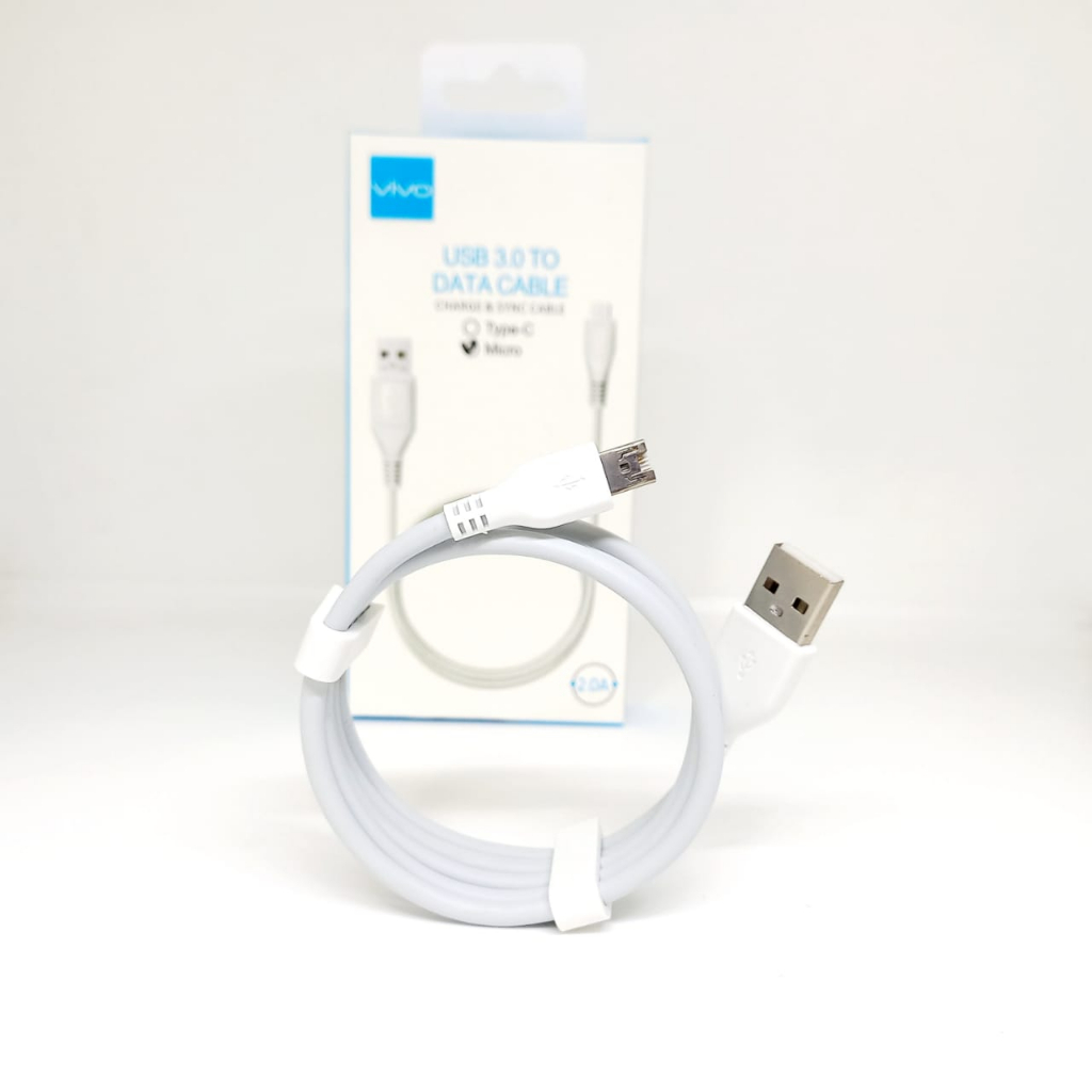 KABEL DATA VIVO V23 44W FAST CHARGING TURBO DUAL ENGINE FOR ALL SMARTPHONE Kabel Data VIVO Original  Fast Charging cable Micro USB/Type C SULTAN