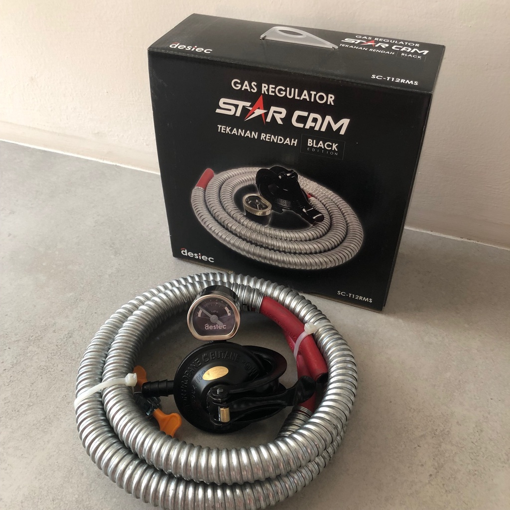 REGULATOR GAS STAR CAM  STARCAM SCT 12RM SC-T12RM STARCAM SC T12 R RM RMS BLACK EDITION GARANSI RESM