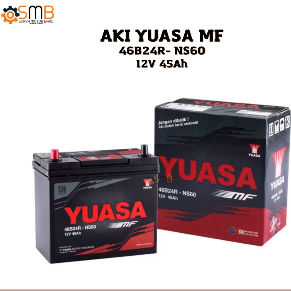 AKI KERING YUASA MF NS60 NS60L NS60L(S) 12V 45AH