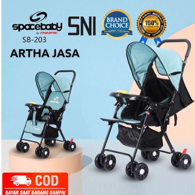STROLLER BAYI SPACEBABY PASIFIC sb 203