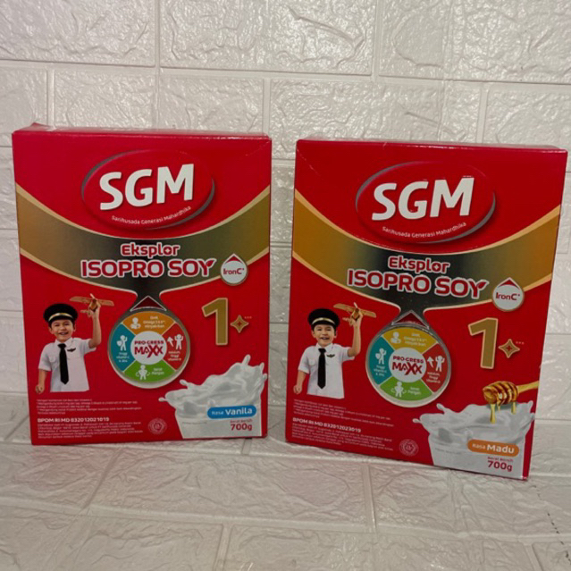 Sgm Eksplor Soya 1 Plus Rasa Vanila & Madu 700Gram Exp 2026