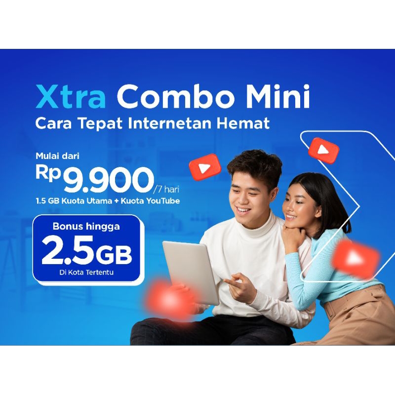 XL X-TRA HOTROD MINI DAN COMBO MINI ISI ULANG PAKET DATA INTERNET TERMURAH