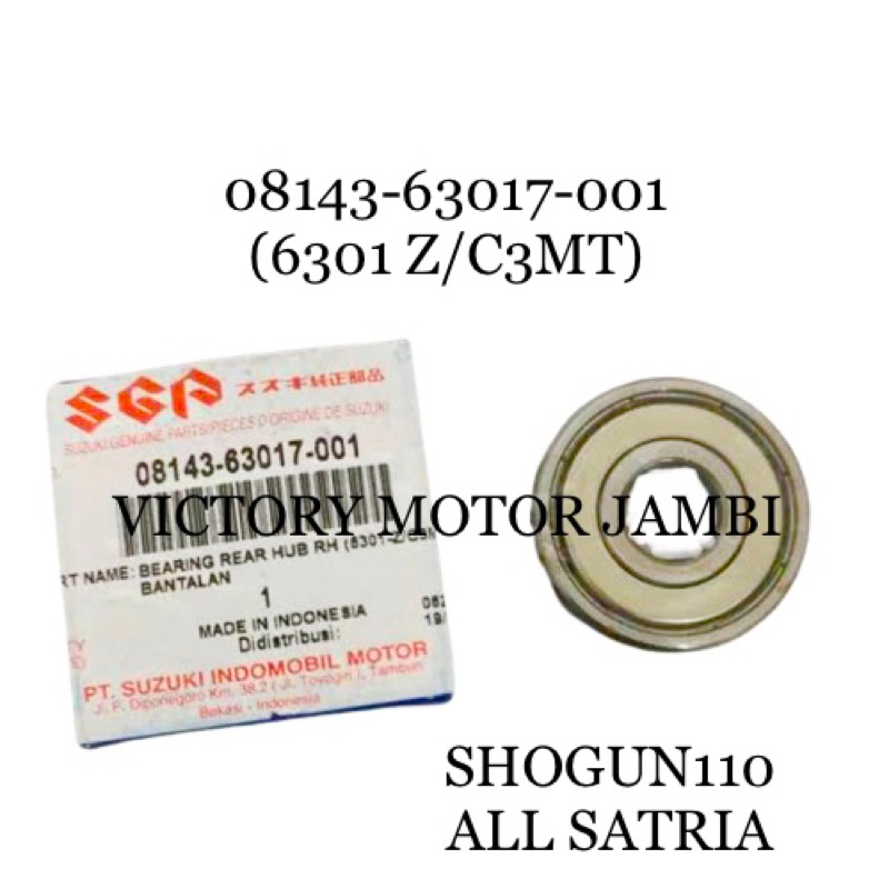 KLAHAR LAHER BEARING 6301 Z C3MT 08143-63017-001 SUZUKI SGP