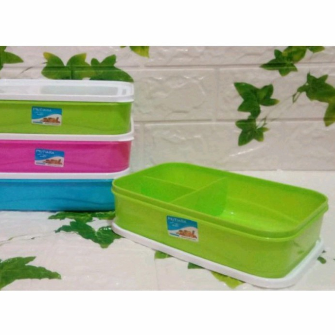 Lunch Box Sekat / Kotak Makan Plastik - KMP LB 900