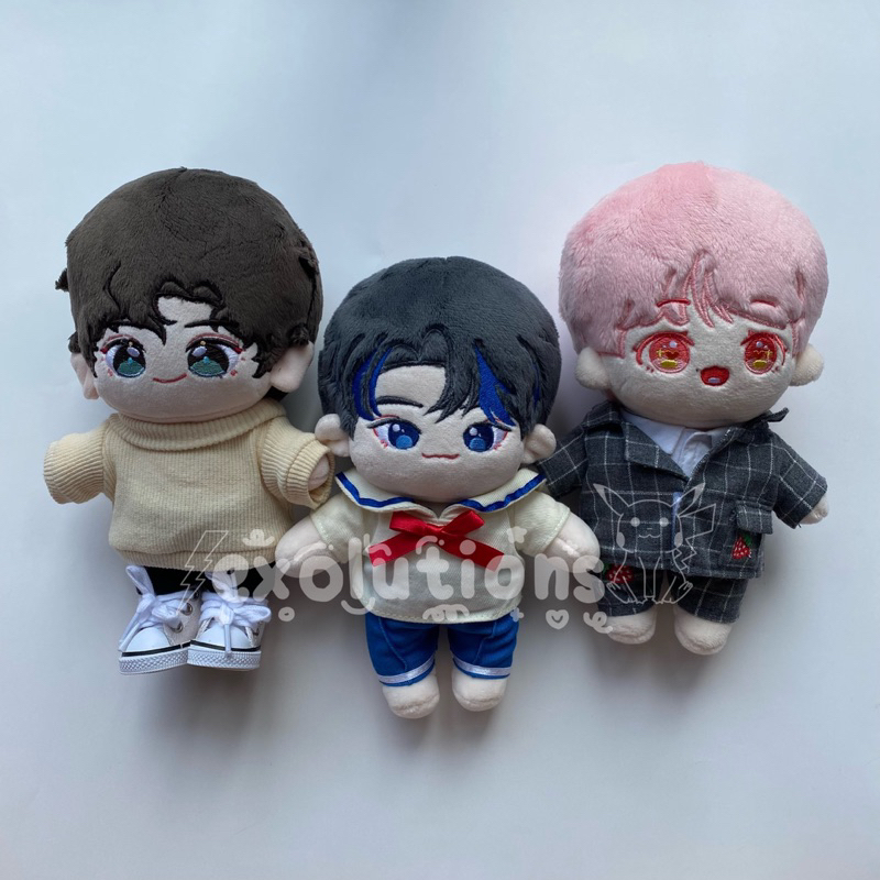 [READY STOCK] EXO Winnie Chanyeol Doll, NCT Azur/Azure Young Doyoung Doll, Baekhyun BBH Dumpling Dol