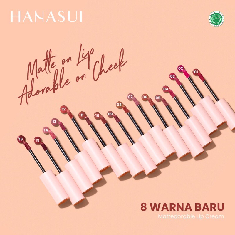 HANASUI MATTEDORABLE LIP CREAM