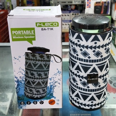 SPEAKER BLUETOOTH MINI FLECO MOTIF BATIK SUPORT MP3/RADIO/AUX/MEMORY