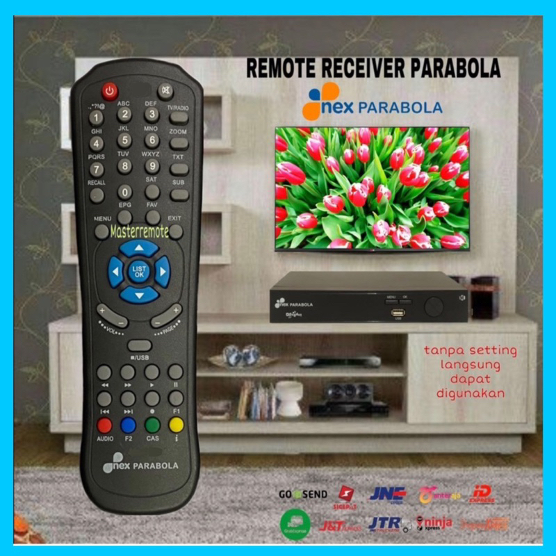 REMOT REMOTE RECEIVER NEX PARABOLA / MATRIX GARUDA / BURGERS S2 MINI