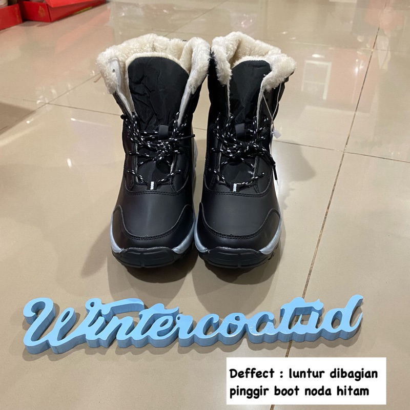 [SALE]deffect boots freya sepatu winter wanita