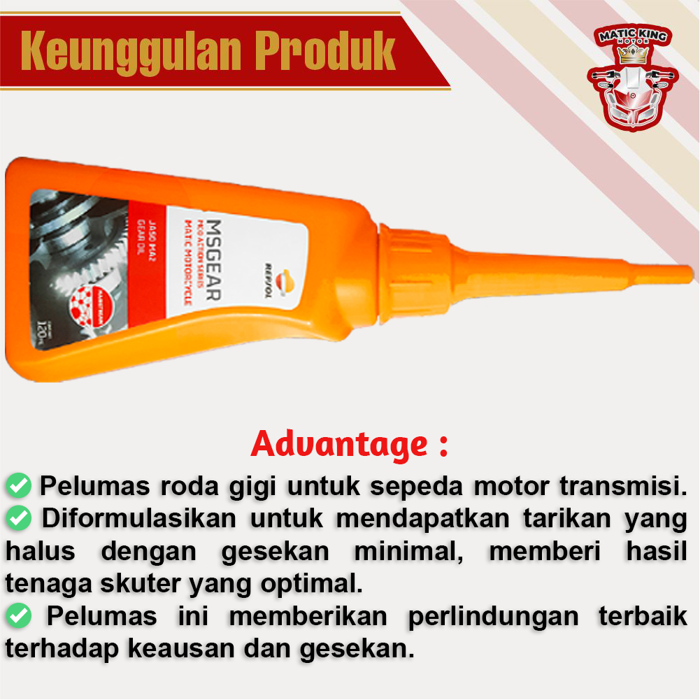 Repsol Oli Gardan MSGEAR JASO MA2 120 ml