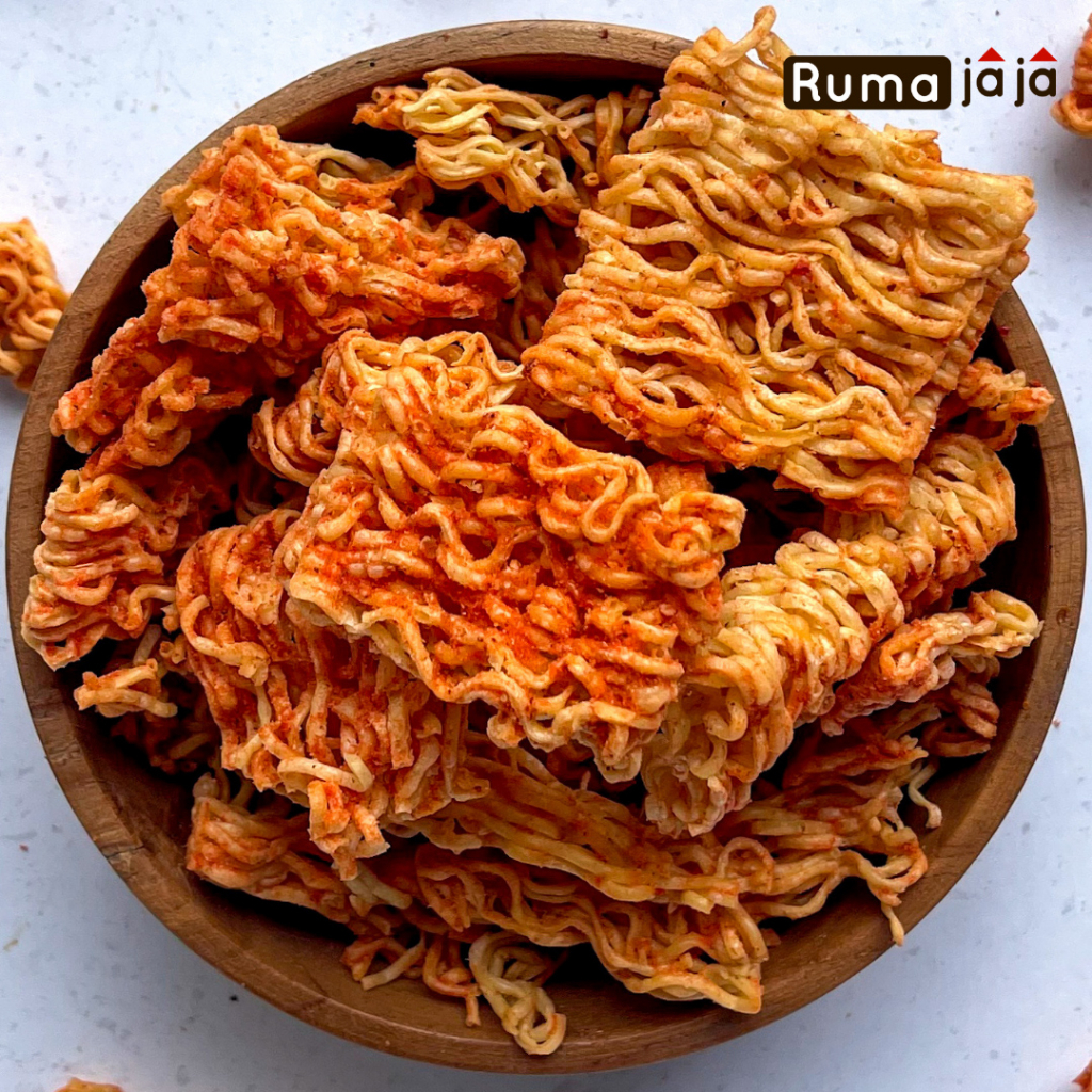Snack Kiloan / Mie Keriting / 250 gram / Mie Pedas / Mie Kremes / Makanan Ringan / Mie Krenyes