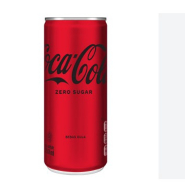 

Coca Cola ZERO Sugar Minuman Soda Soft Drink 250ml