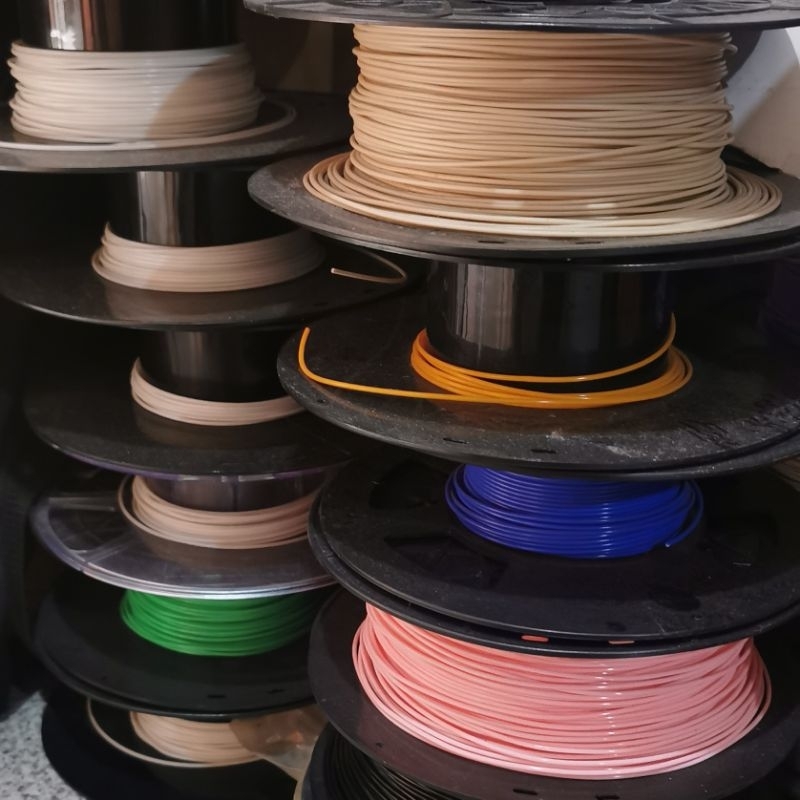 TINTA FILAMEN FILAMENT METERAN MESIN 3D PRINTER PRINTING PLA MURAH TERMURAH PRELOVED BEKAS DISKON OB