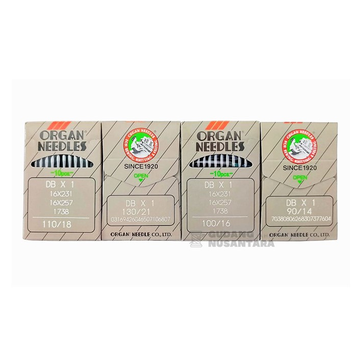 Jarum mesin jahit besar / jarum mesin jahit DB organ