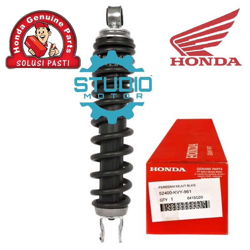 52400KVY961 Shock Breker Belakang MonoShock Beat Scoopy Spacy Vario 110 CW Old Techno Karbu Hitam