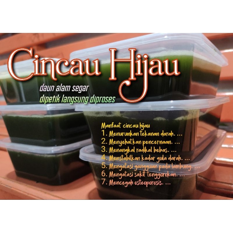 

Cincau Hijau Caori alami