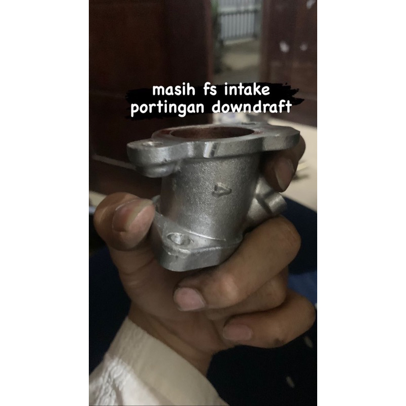 intake downdraft aerox portingan