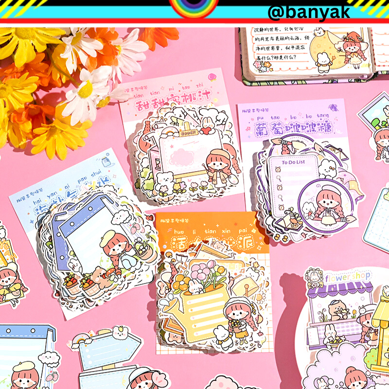 KERTAS KERTASS MEMO LUCU UNTUK DEKORASI BUKU JOURNAL JOURNALING SCRAPBOOK SCRAPING BOOK MOTIF MOMO KERTAS NOTE CATATAN KECIL TEMA KARTUN JEPANG LUCU KAWAII CUTE STICKER STIKER DIARY LUCU AESTHETIC BULLETIN JOURNAL JOURNALING @banyak