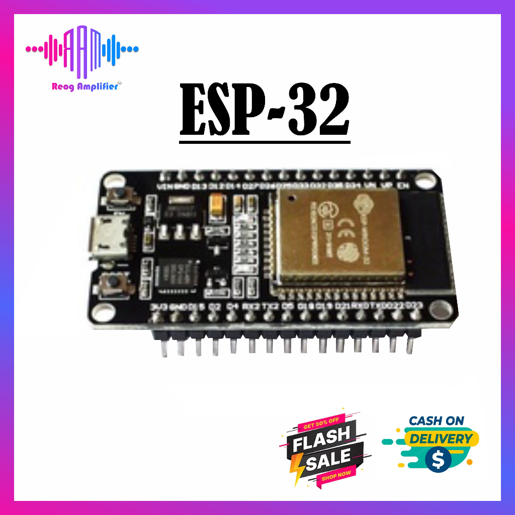 ESP32 DOIT WIFI BLUETOOTH IOT ESP-32S DEVELOPMENT BOARD ESP 32