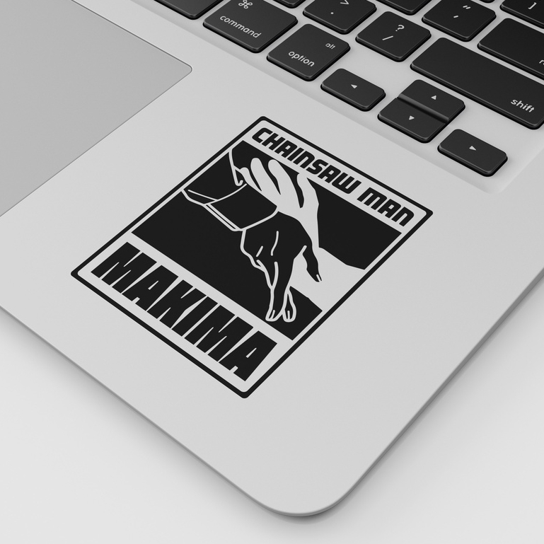 

Stiker Decal Chainsaw Man Makima Logo