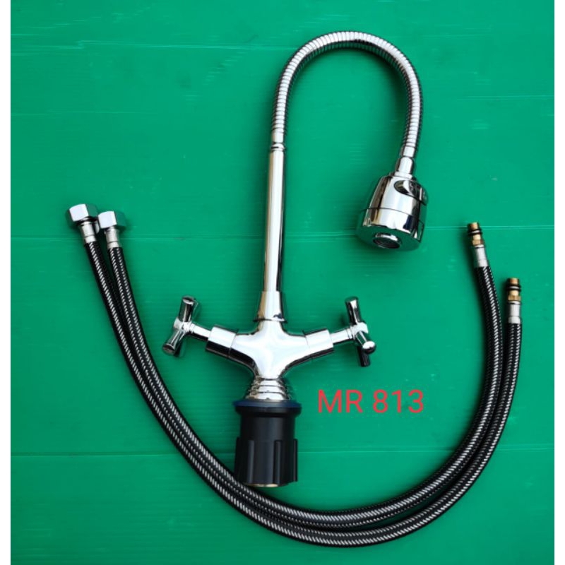 kran sink meja kran panas dingin kran cuci piring panas dingin