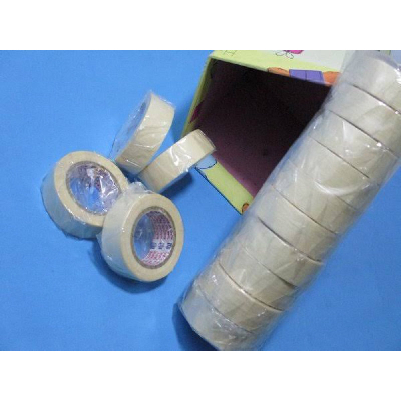 

Nachi Masking Tape Isolasi Lakban Kertas Kecil 3/4” 19mm 10 yard