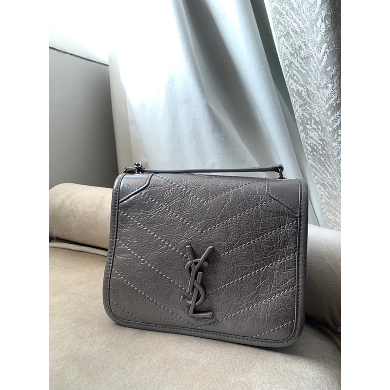 ysl niki wallet chain and gucci belt